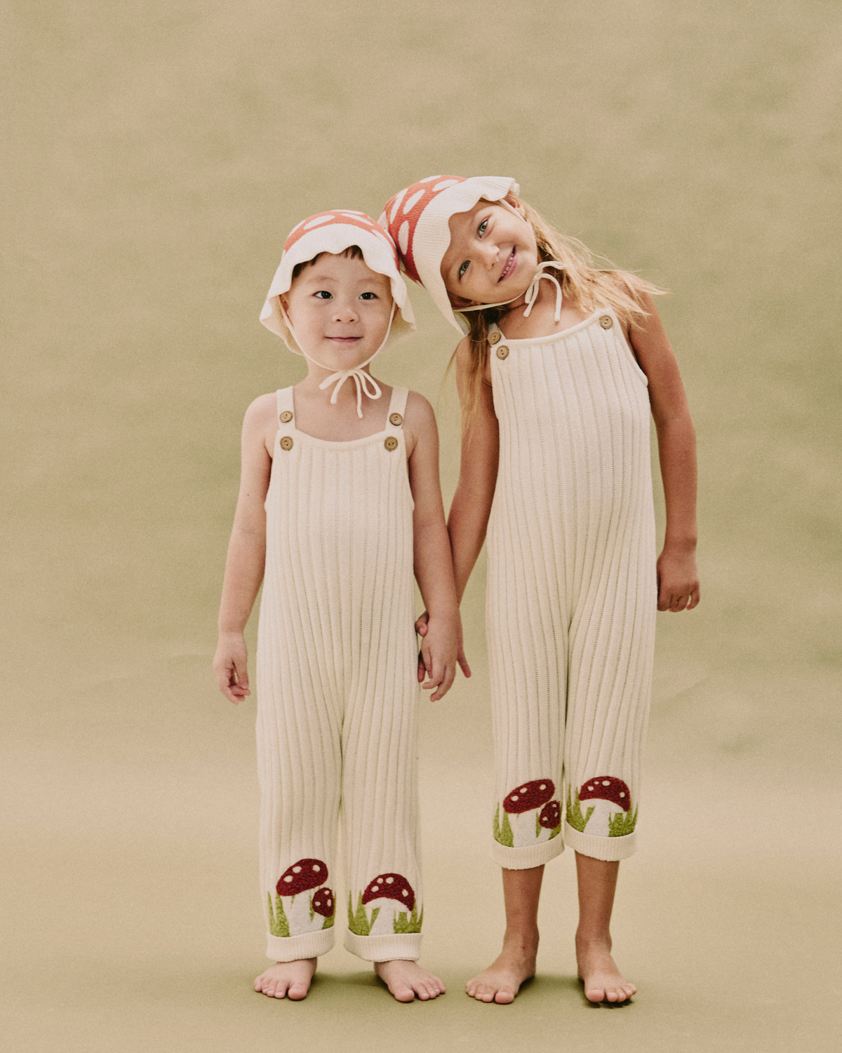 Mushroom Romper & Mushroom Hat