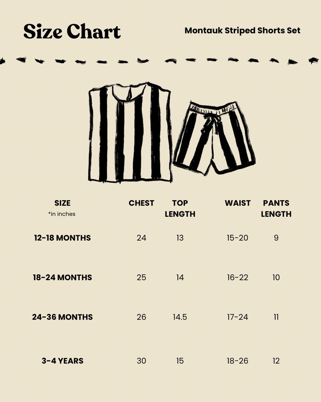 Montauk Striped Shorts Set