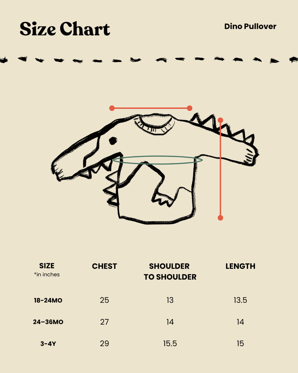 Dino Pull-over