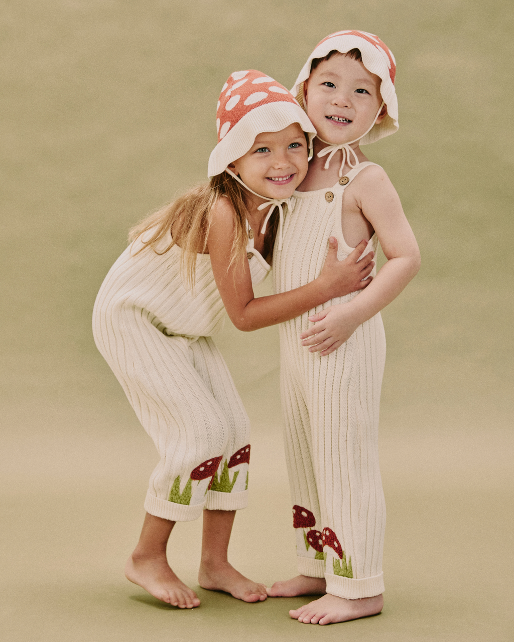 Mushroom Romper & Mushroom Hat