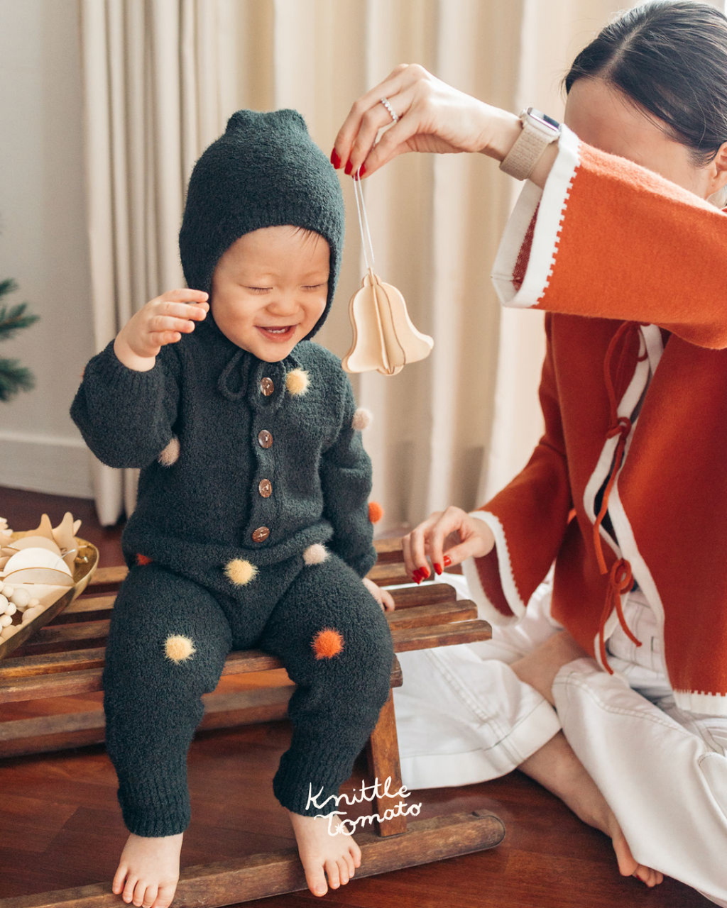 The Christmas Tree Onesie with Hat