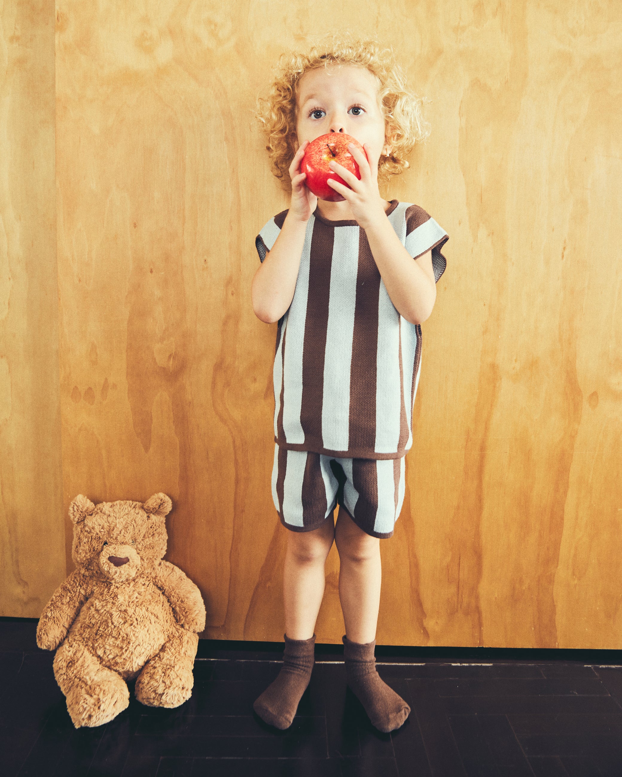 Montauk Striped Shorts Set