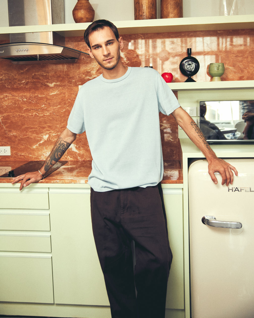 Father Figure Knit T-Shirt