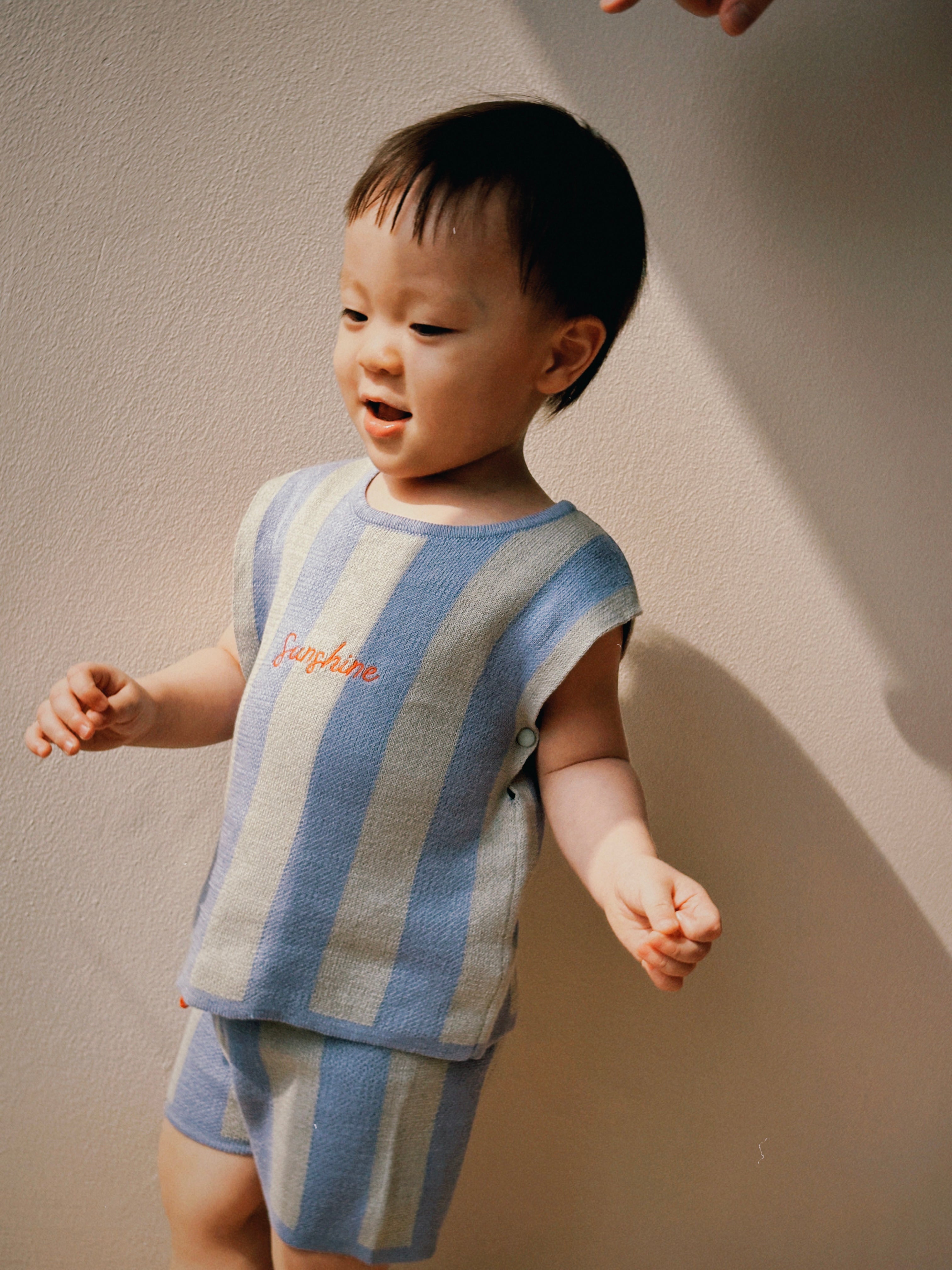 Montauk Striped Shorts Set