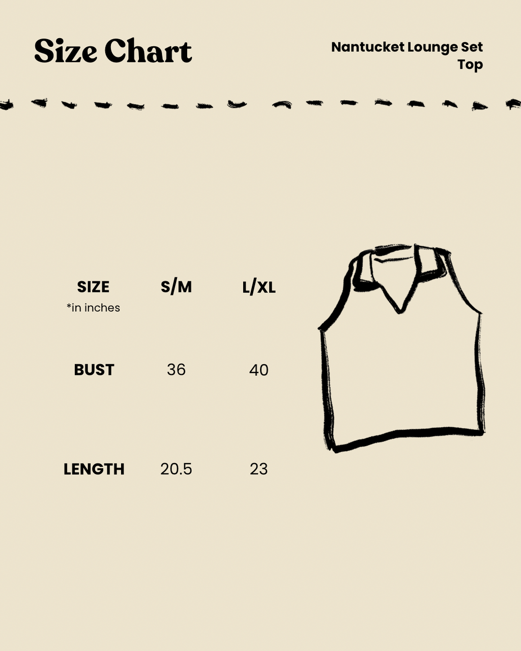 Nantucket Lounge Top