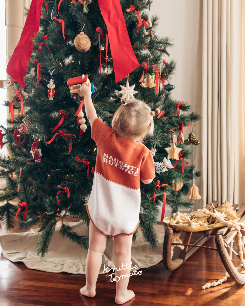 Christmassy Easy Onesie