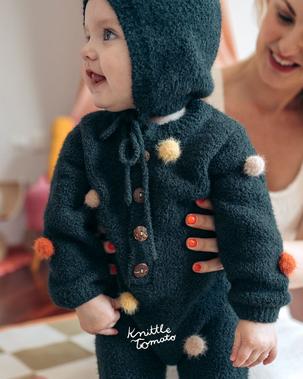 The Christmas Tree Onesie with Hat