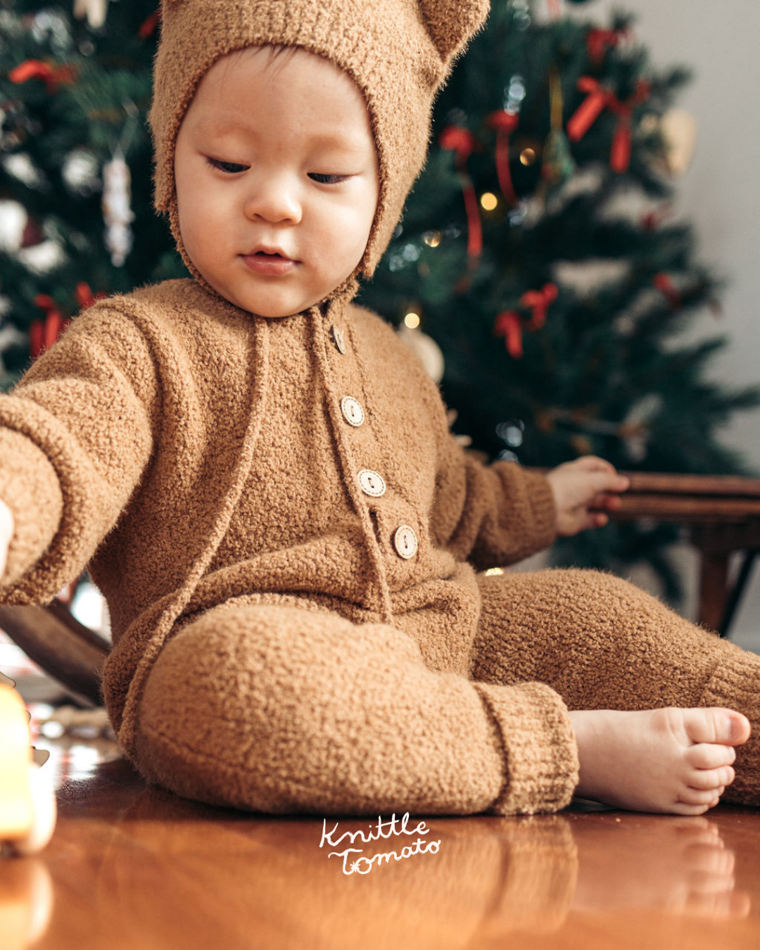 The Teddy Bear Onesie with Hat