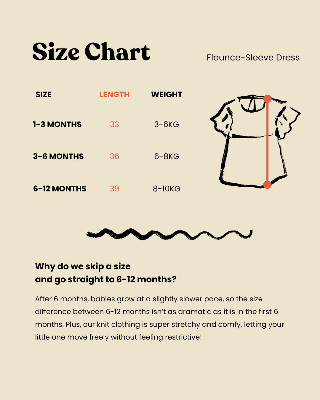 Flounce-Sleeve Dress